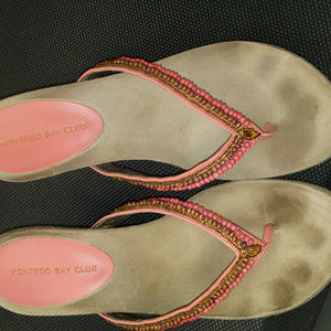 PEACH COLOR WEDGE